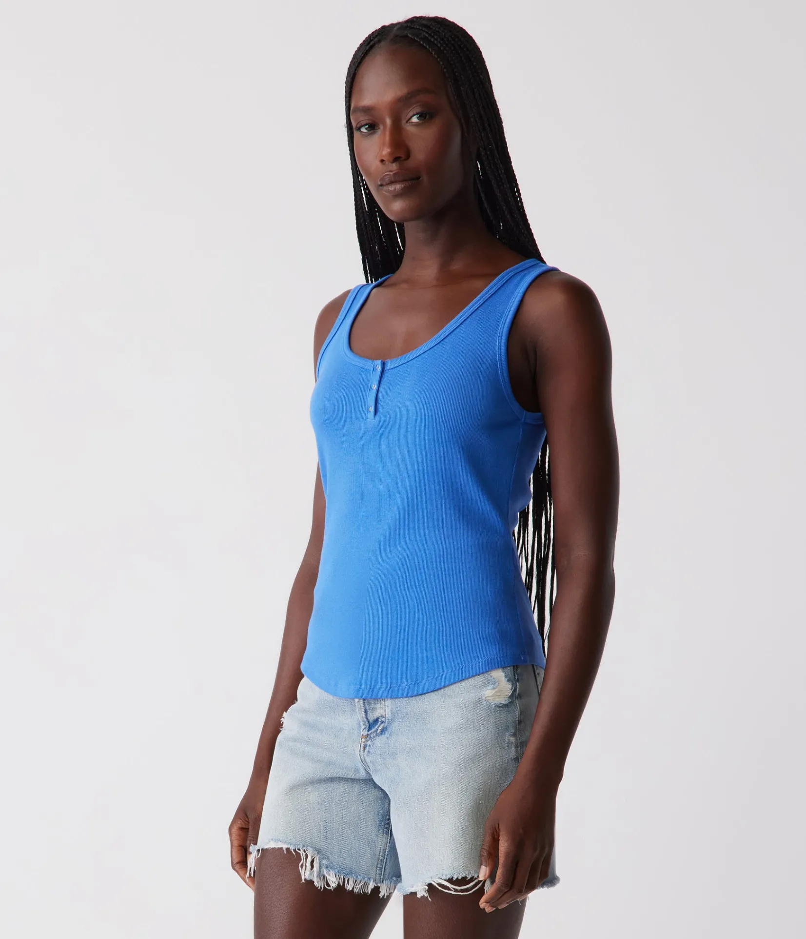 kris_snap_front_tank_30.webp Michael Stars Kris Snap Front Tank- Tank Tops | Ultra Rib T-Shirts