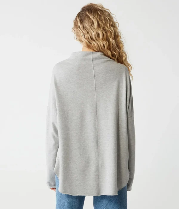 Michael Stars Laurel Mock Neck Top- Loungewear