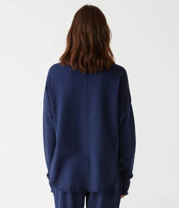 Michael Stars Laurel Mock Neck Top- Loungewear
