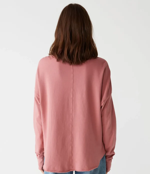 Michael Stars Laurel Mock Neck Top- Loungewear