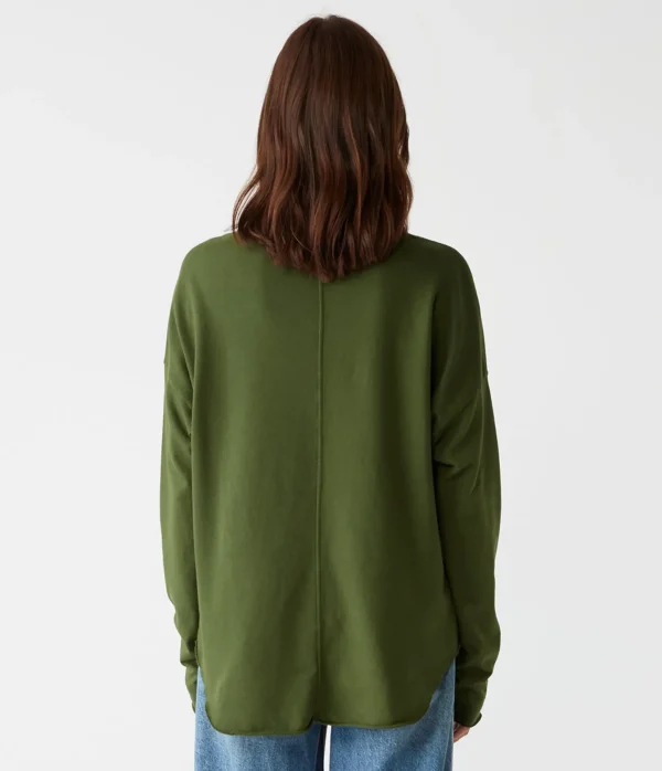 Michael Stars Laurel Mock Neck Top- Loungewear