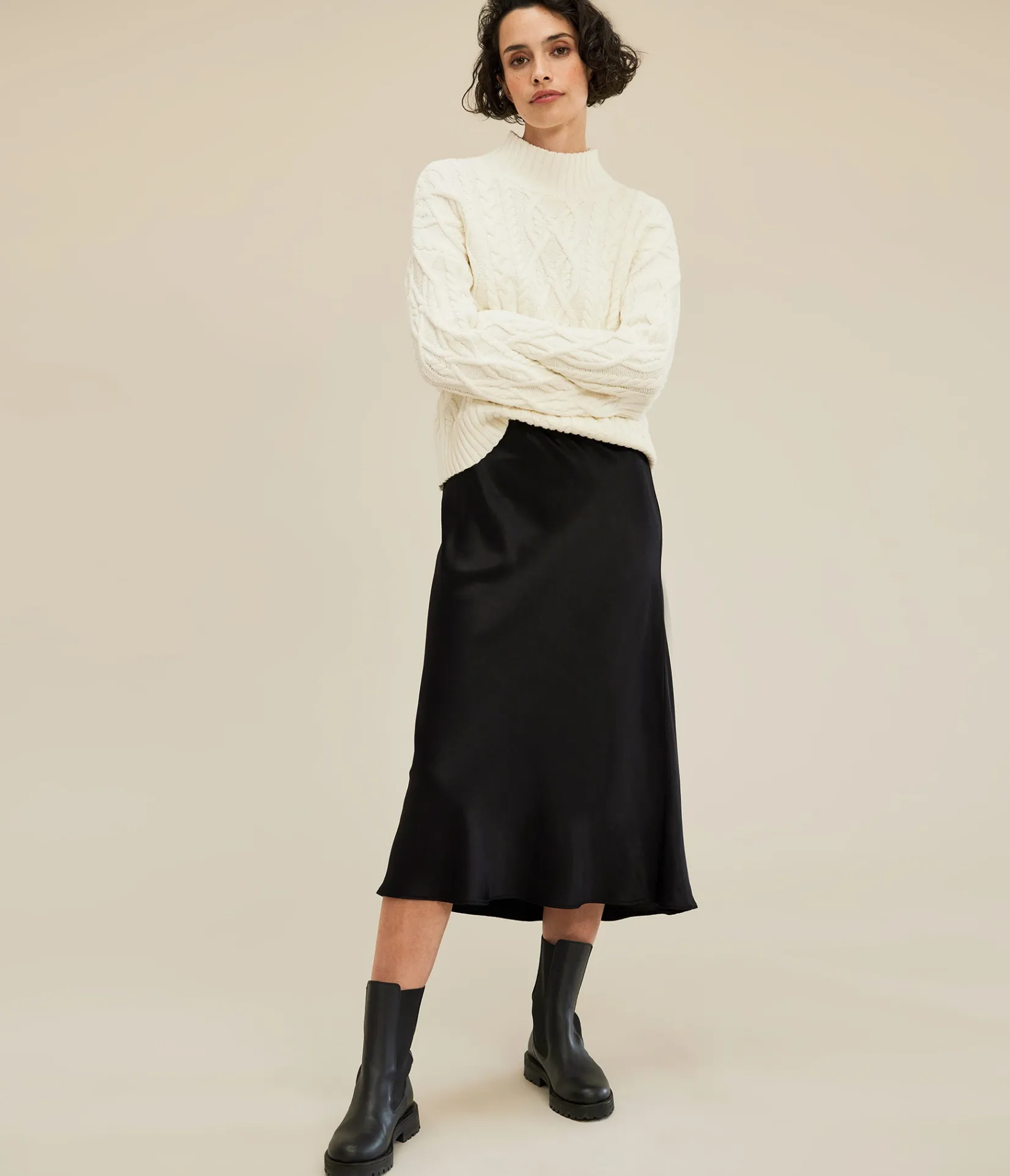 leila_bias_midi_skirt_0.webp Michael Stars Leila Bias Midi Skirt- Pants, Shorts & Skirts