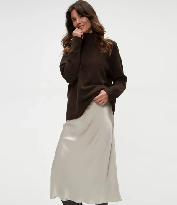 Michael Stars Leila Bias Midi Skirt- Pants, Shorts & Skirts