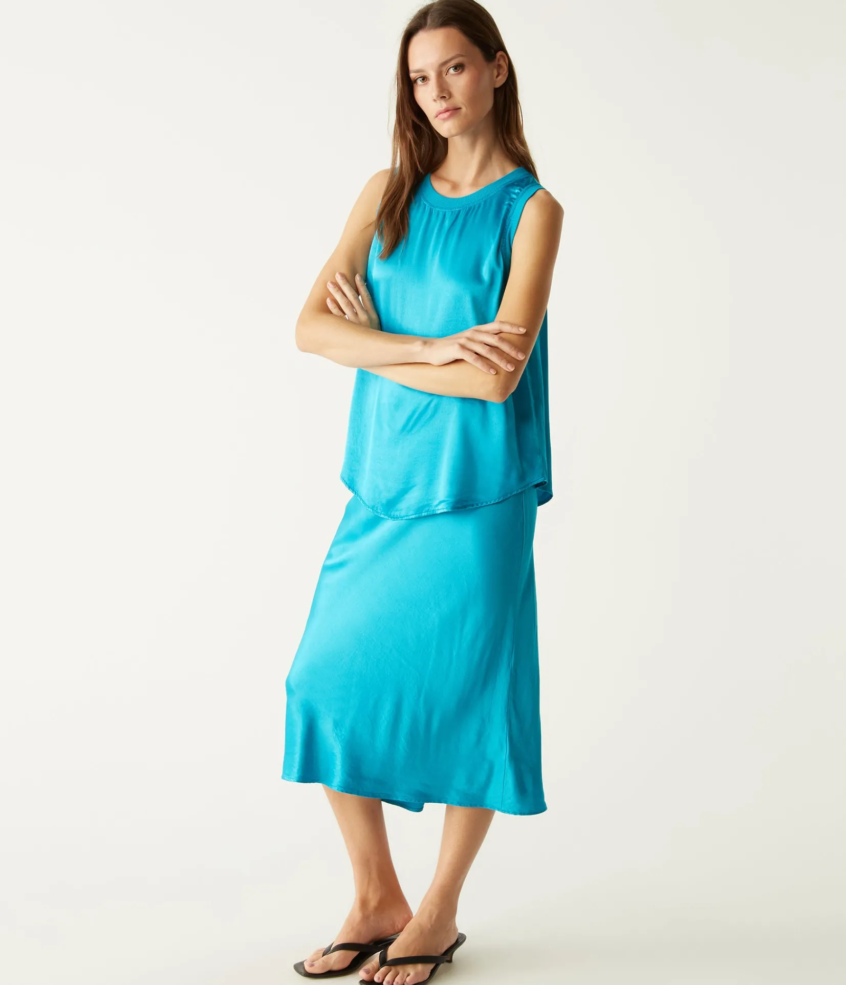 leila_bias_midi_skirt_23.webp Michael Stars Leila Bias Midi Skirt- Pants, Shorts & Skirts