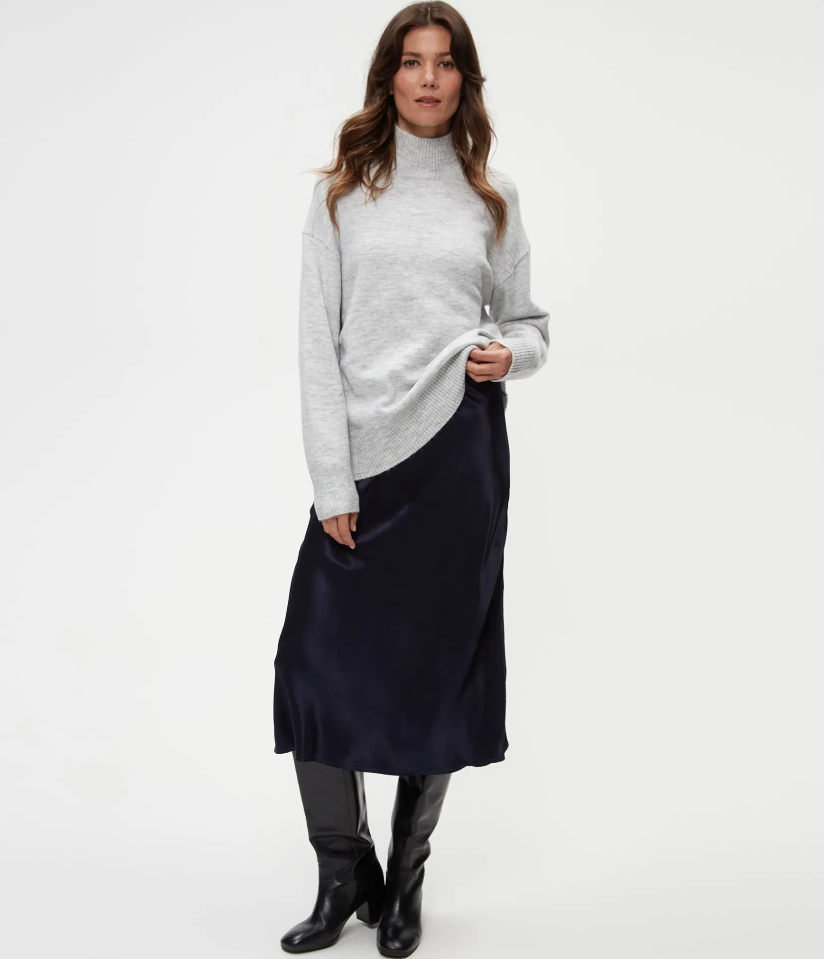 leila_bias_midi_skirt_27.webp Michael Stars Leila Bias Midi Skirt- Pants, Shorts & Skirts