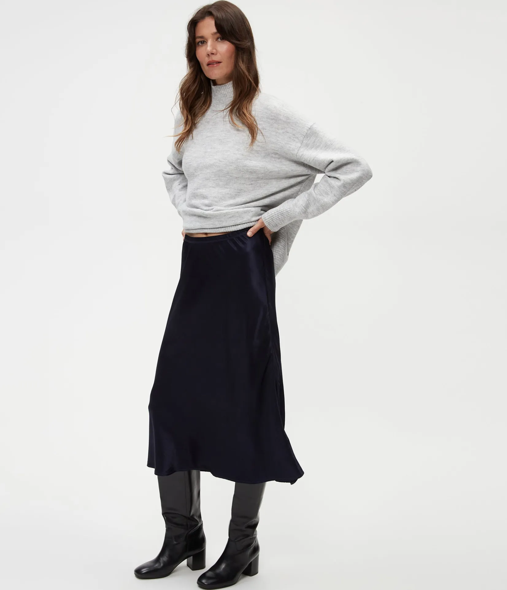 leila_bias_midi_skirt_28.webp Michael Stars Leila Bias Midi Skirt- Pants, Shorts & Skirts