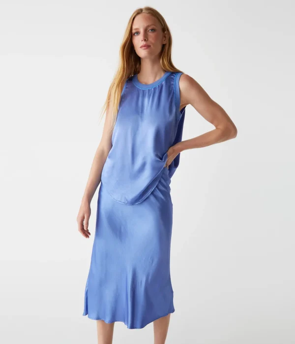 Michael Stars Leila Bias Midi Skirt- Pants, Shorts & Skirts