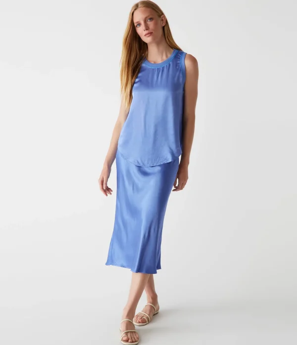 Michael Stars Leila Bias Midi Skirt- Pants, Shorts & Skirts