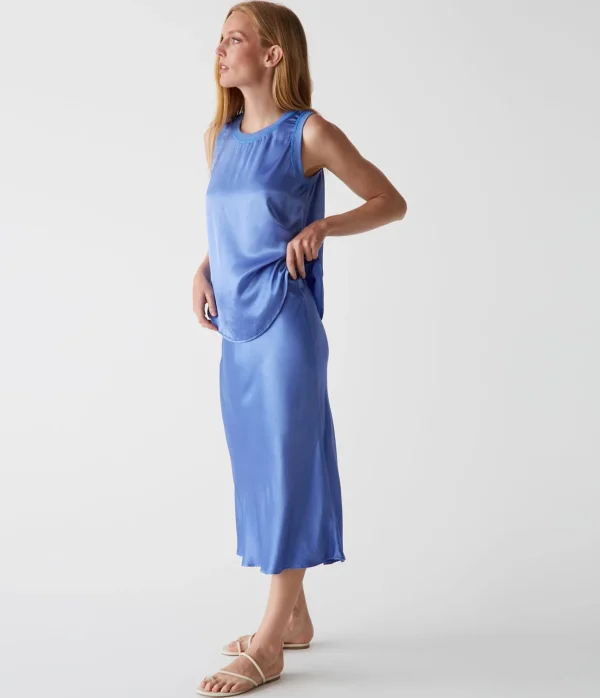 Michael Stars Leila Bias Midi Skirt- Pants, Shorts & Skirts