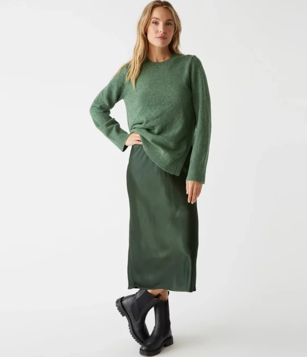 Michael Stars Leila Bias Midi Skirt- Pants, Shorts & Skirts