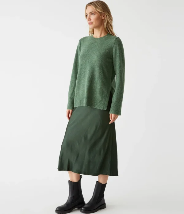 Michael Stars Leila Bias Midi Skirt- Pants, Shorts & Skirts