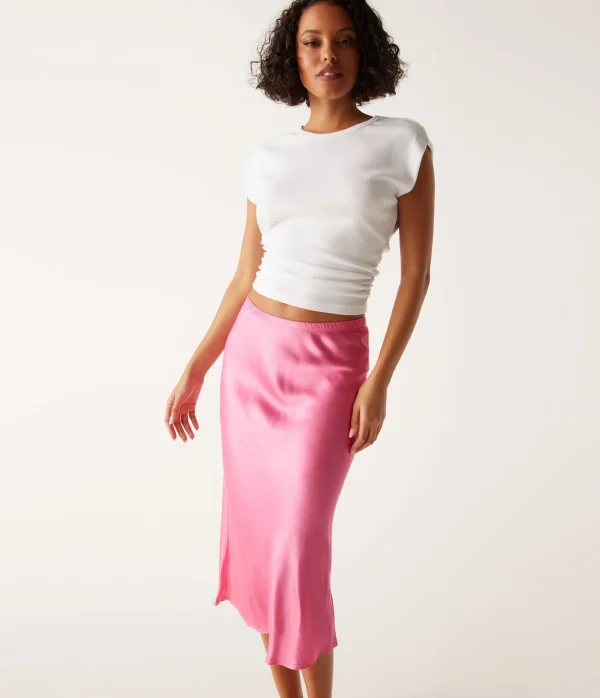 Michael Stars Leila Bias Midi Skirt- Pants, Shorts & Skirts