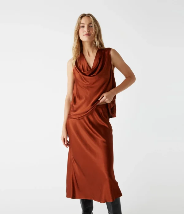 Michael Stars Leila Bias Midi Skirt- Pants, Shorts & Skirts