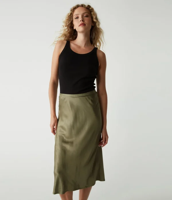 Michael Stars Leila Bias Midi Skirt- Pants, Shorts & Skirts