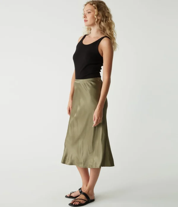 Michael Stars Leila Bias Midi Skirt- Pants, Shorts & Skirts