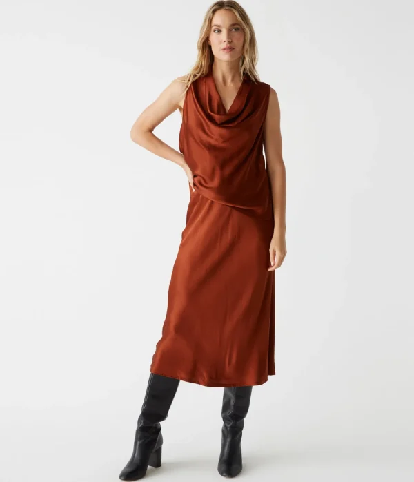 Michael Stars Leila Bias Midi Skirt- Pants, Shorts & Skirts
