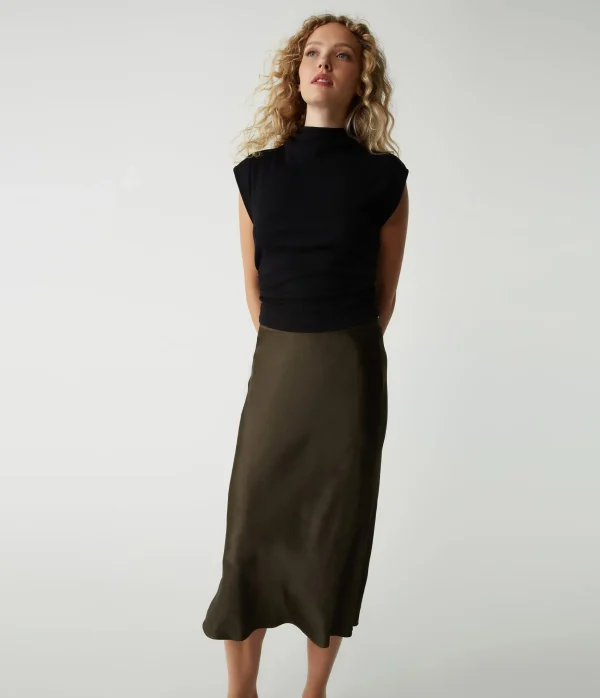 Michael Stars Leila Bias Midi Skirt- Pants, Shorts & Skirts