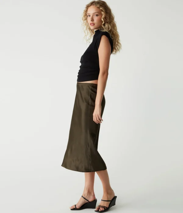 Michael Stars Leila Bias Midi Skirt- Pants, Shorts & Skirts
