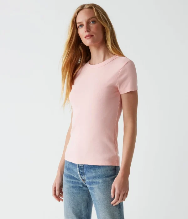 Michael Stars Lexy Tee- T-Shirts | 1x1 Cotton T-Shirts
