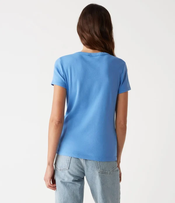 Michael Stars Lexy Tee- T-Shirts | 1x1 Cotton T-Shirts