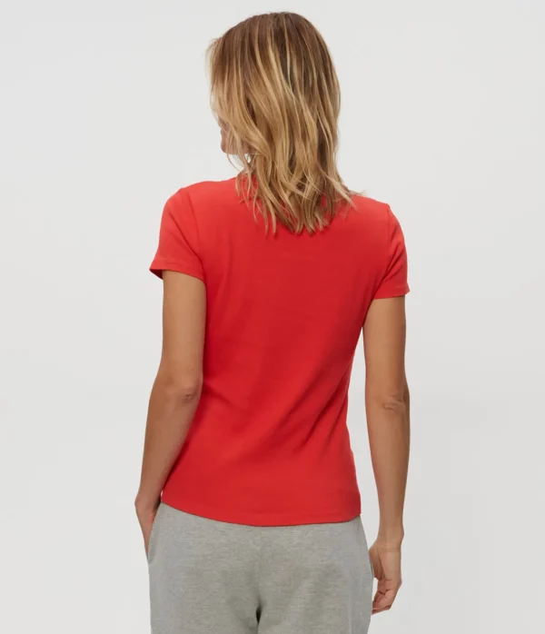 Michael Stars Lexy Tee- T-Shirts | 1x1 Cotton T-Shirts