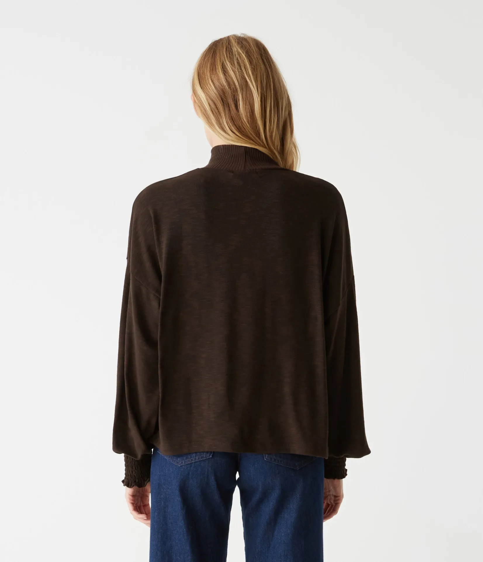 lila_mock_neck_top_15.webp Michael Stars Lila Mock Neck Top- T-Shirts