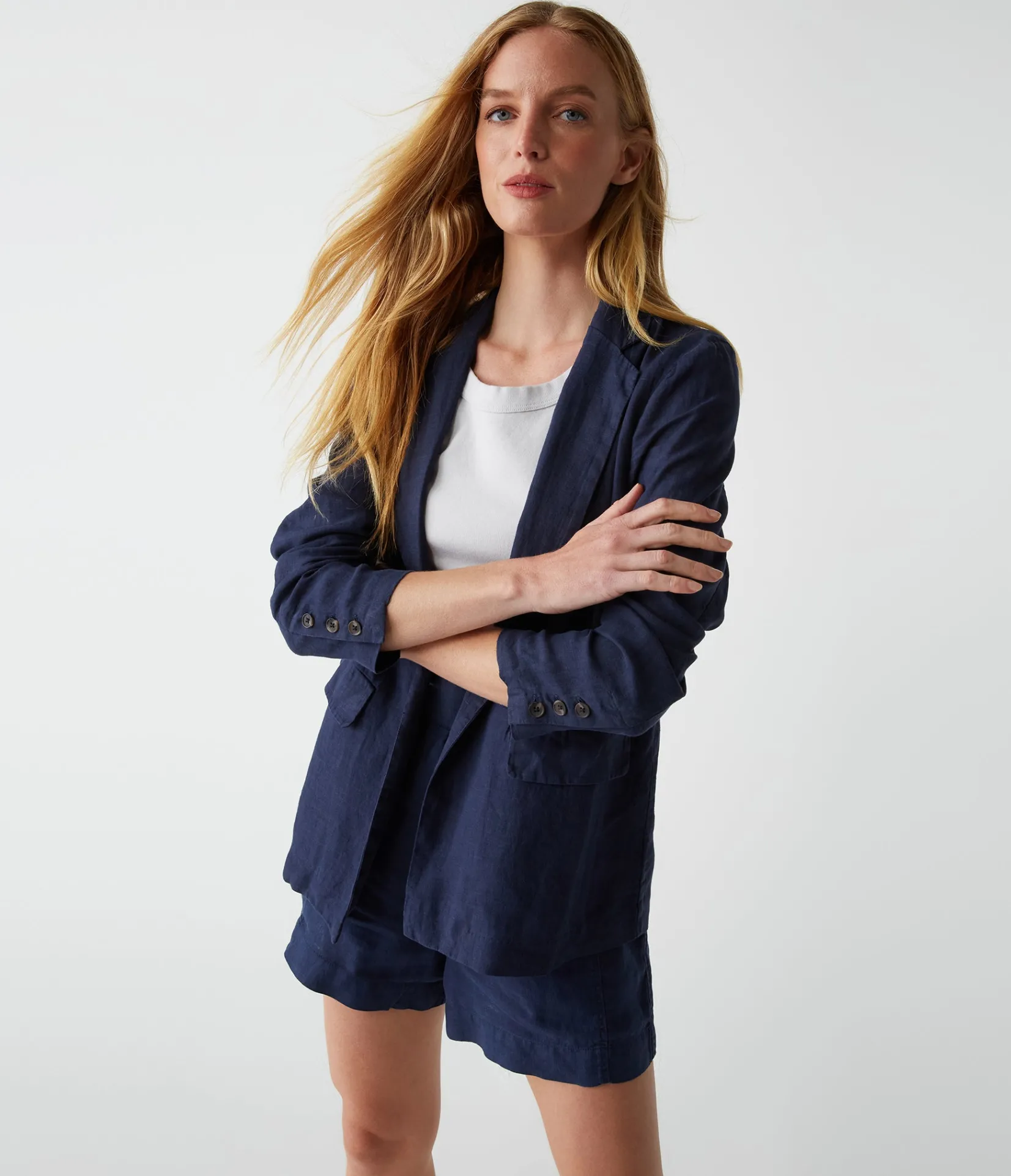 lottie_linen_blazer_0.webp Michael Stars Lottie Linen Blazer- Blazers, Jackets & Outerwear