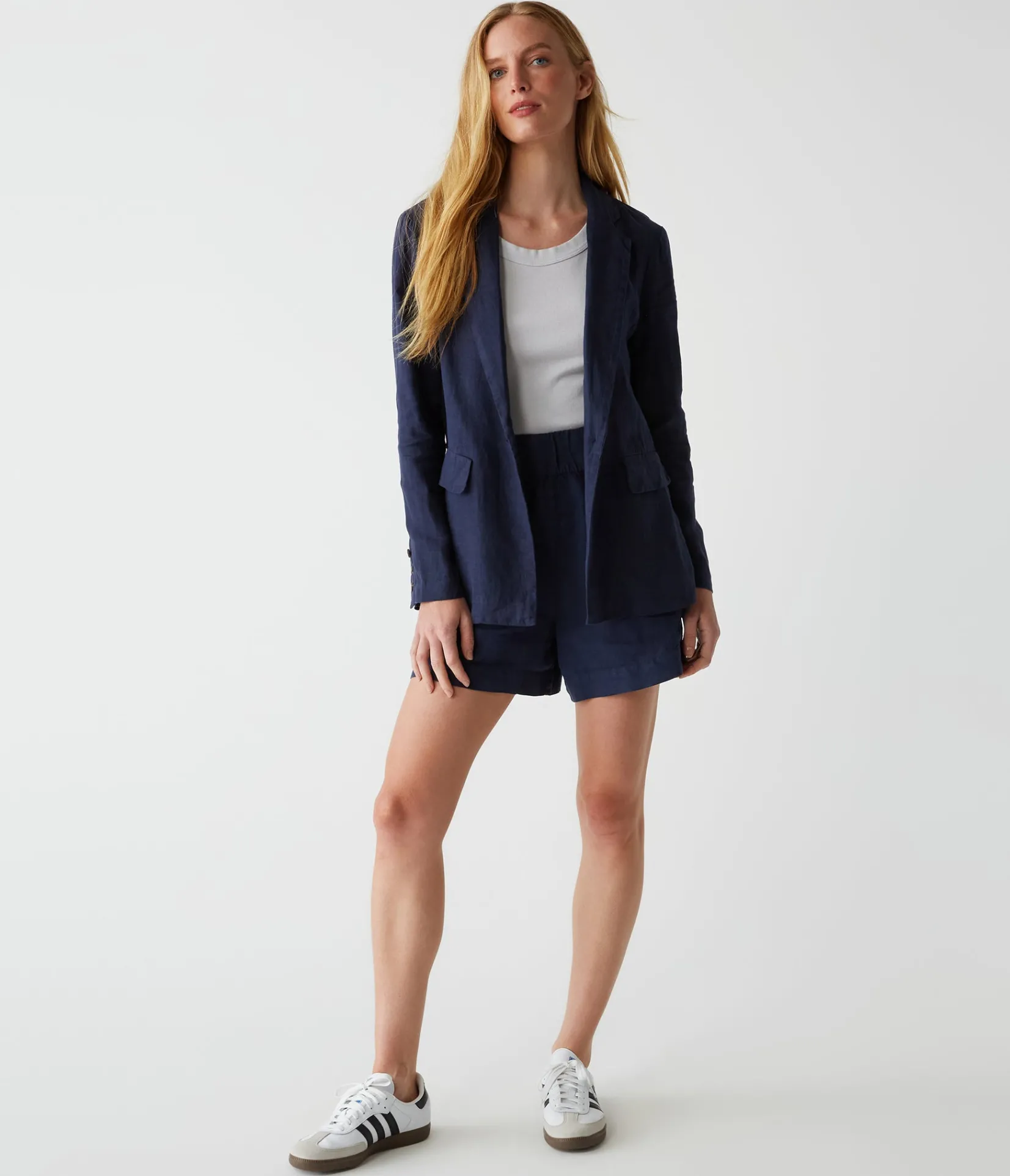 lottie_linen_blazer_1.webp Michael Stars Lottie Linen Blazer- Blazers, Jackets & Outerwear