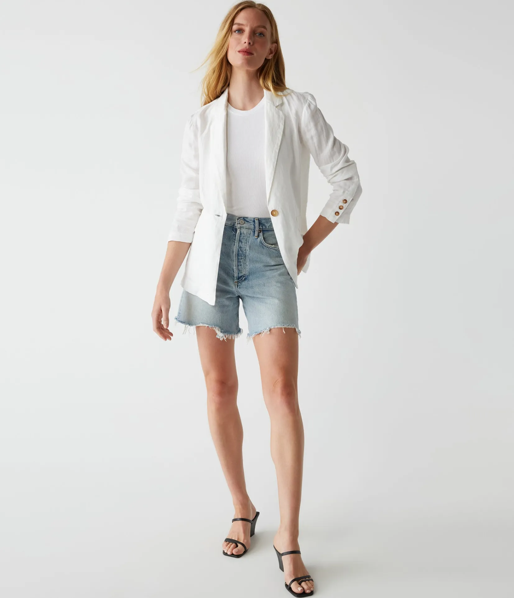 lottie_linen_blazer_13.webp Michael Stars Lottie Linen Blazer- Blazers, Jackets & Outerwear