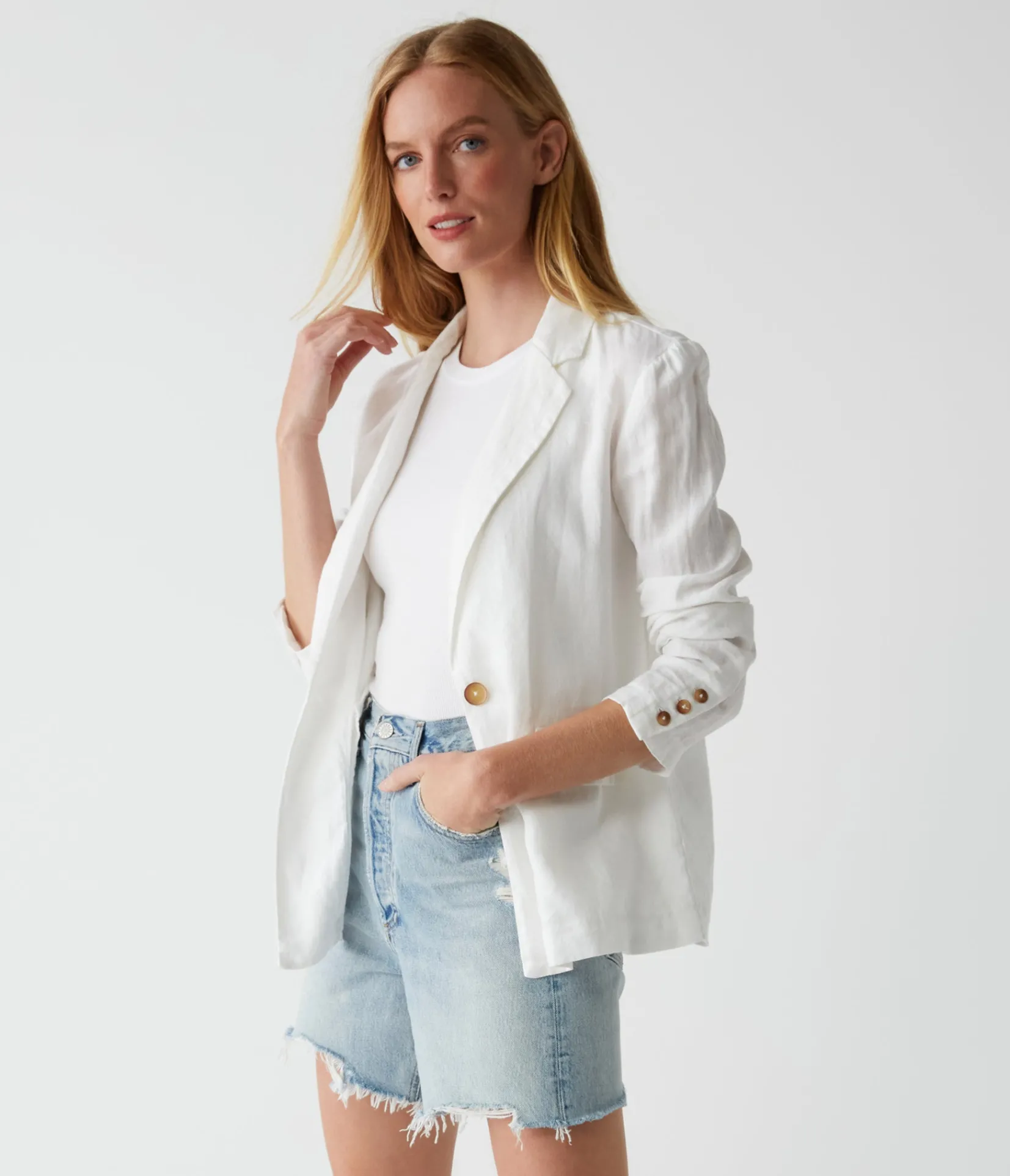 lottie_linen_blazer_14.webp Michael Stars Lottie Linen Blazer- Blazers, Jackets & Outerwear