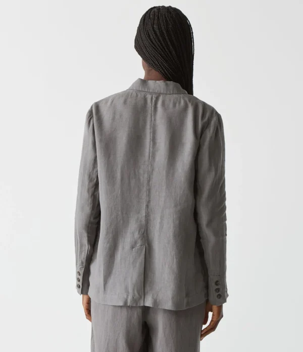 Michael Stars Lottie Linen Blazer- Blazers, Jackets & Outerwear