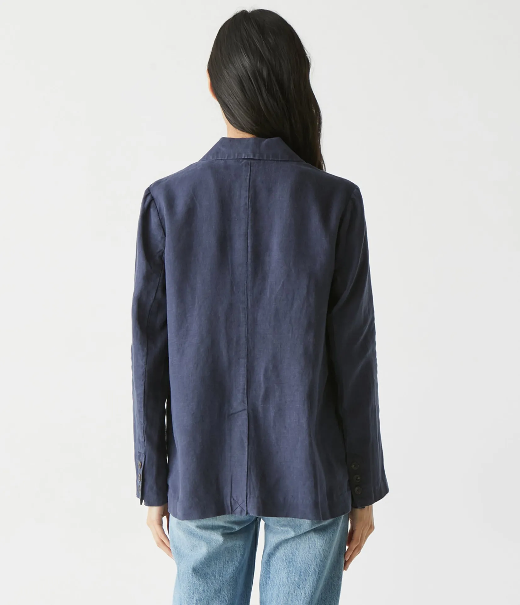 lottie_linen_blazer_39.webp Michael Stars Lottie Linen Blazer- Blazers, Jackets & Outerwear