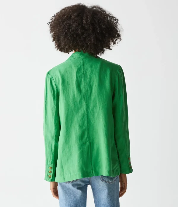 Michael Stars Lottie Linen Blazer- Blazers, Jackets & Outerwear