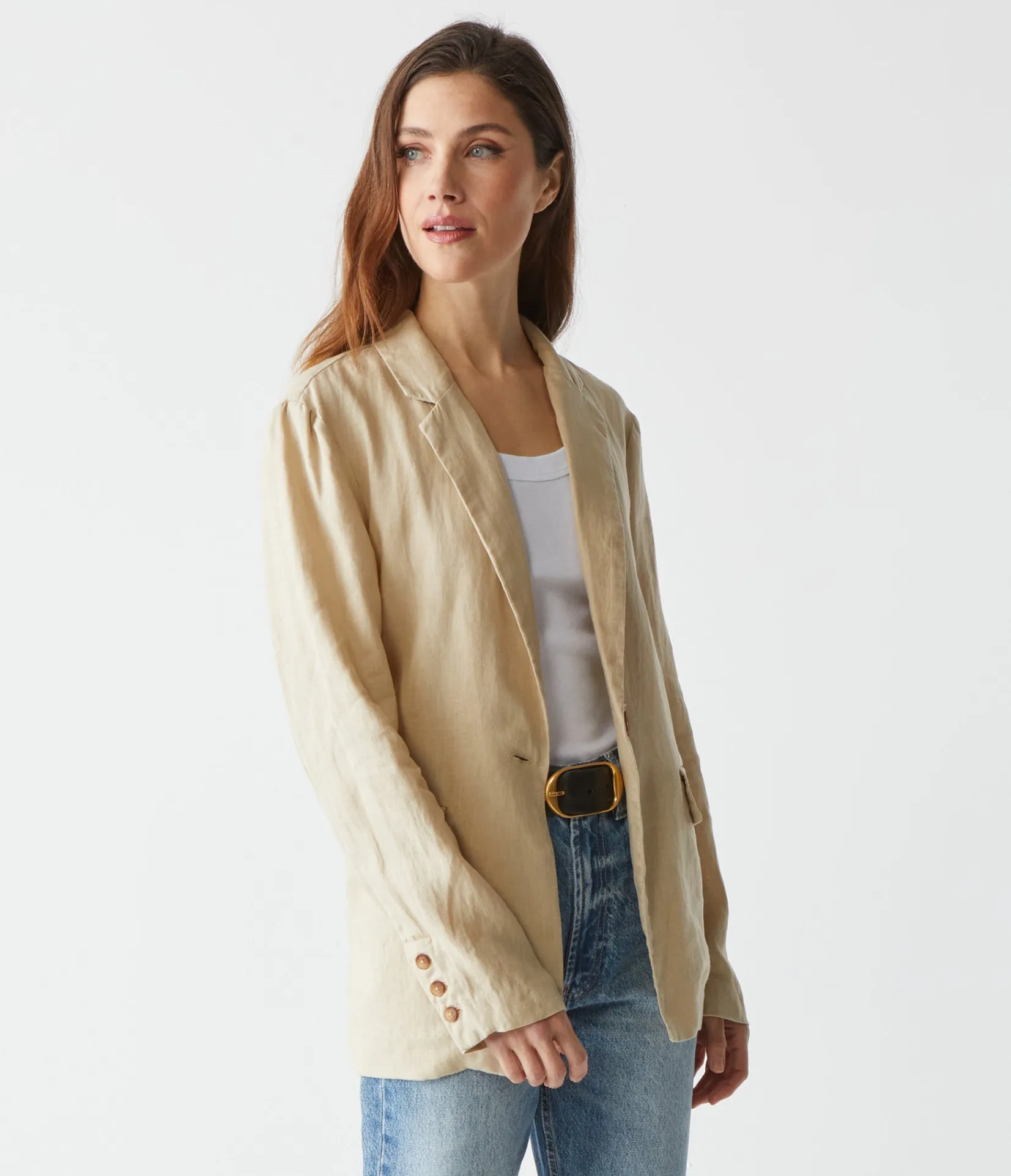 lottie_linen_blazer_50.webp Michael Stars Lottie Linen Blazer- Blazers, Jackets & Outerwear