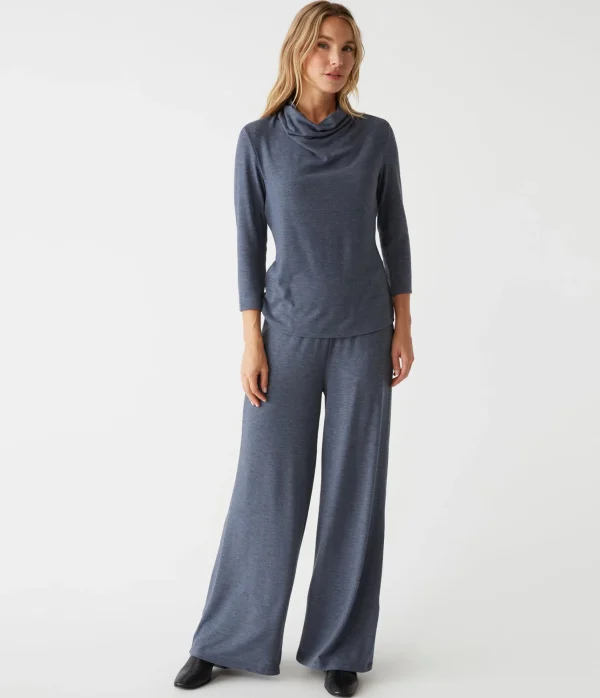 Michael Stars Lynn Cowl Neck Top- Tops, Blouses & Shirts | T-Shirts