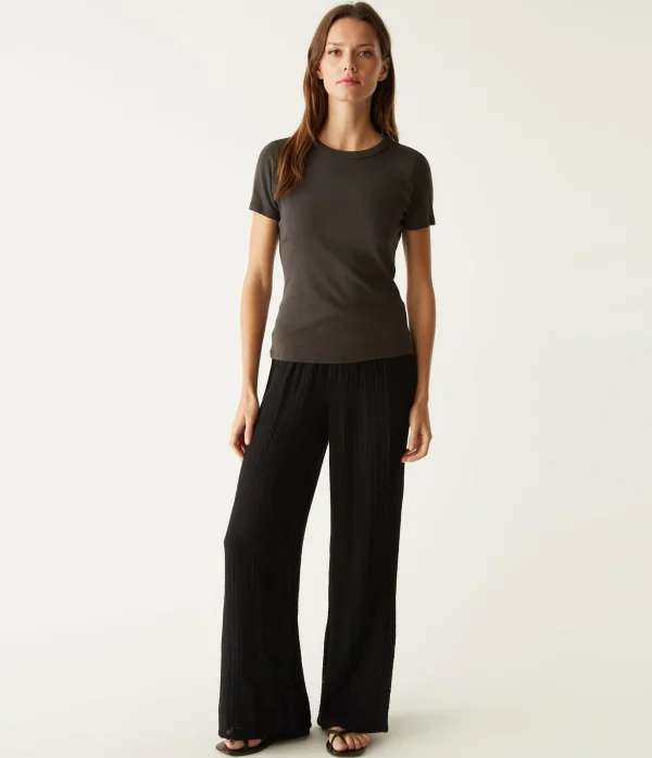 Michael Stars Mady Supima Tee- T-Shirts | Supima Cotton T-Shirts
