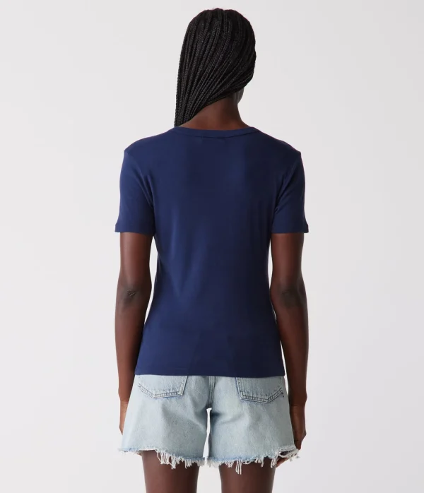 Michael Stars Mady Supima Tee- T-Shirts | Supima Cotton T-Shirts