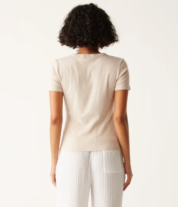 Michael Stars Mady Supima Tee- T-Shirts | Supima Cotton T-Shirts