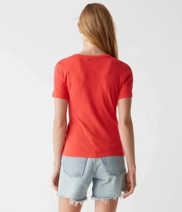 Michael Stars Mady Supima Tee- T-Shirts | Supima Cotton T-Shirts