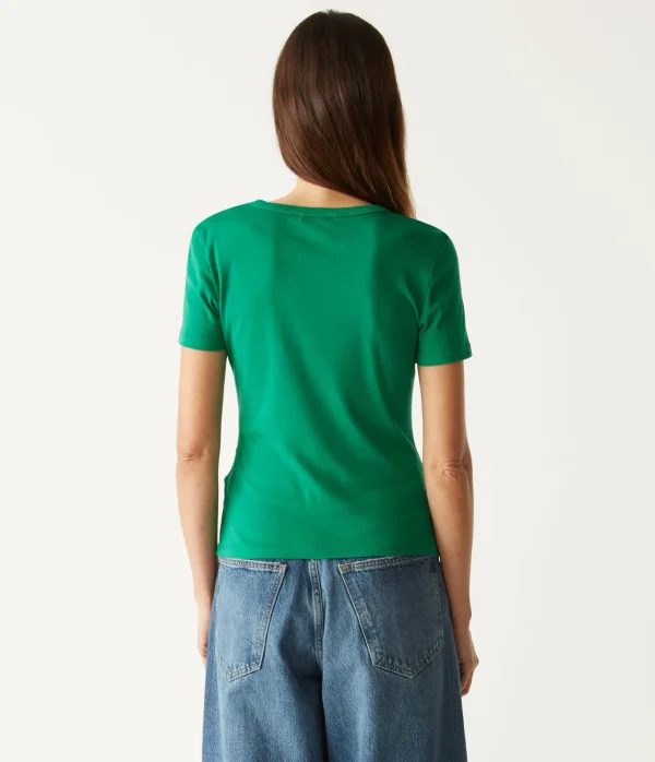 Michael Stars Mady Supima Tee- T-Shirts | Supima Cotton T-Shirts