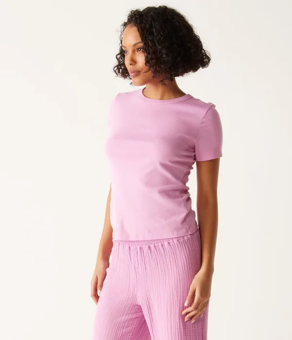 Michael Stars Mady Supima Tee- T-Shirts | Supima Cotton T-Shirts
