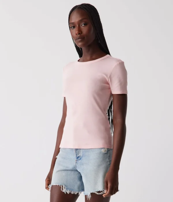 Michael Stars Mady Supima Tee- T-Shirts | Supima Cotton T-Shirts
