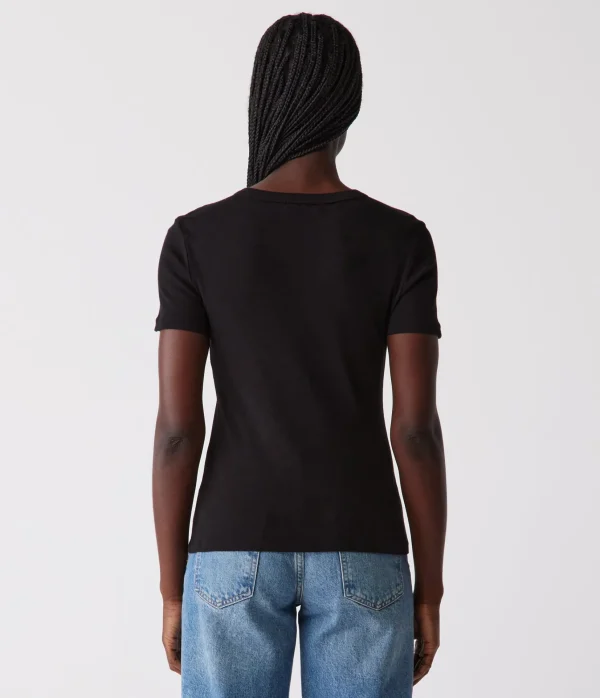 Michael Stars Mady Supima Tee- T-Shirts | Supima Cotton T-Shirts