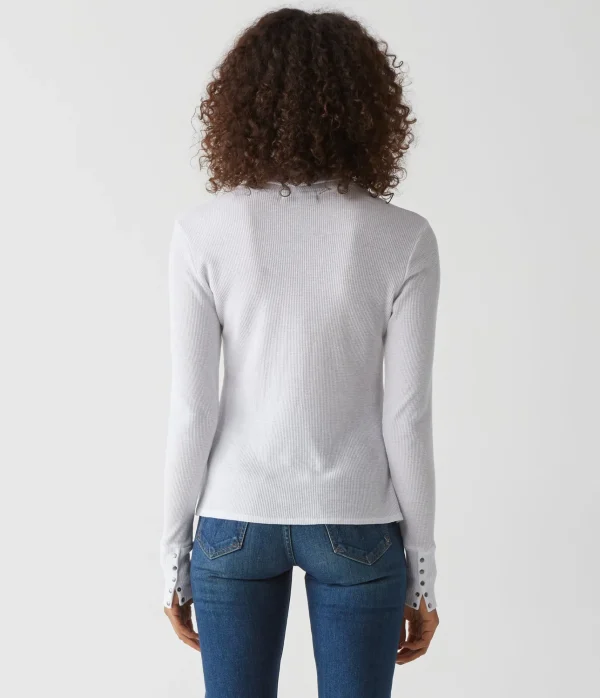 Michael Stars Mara Thermal Turtleneck- T-Shirts | Loungewear