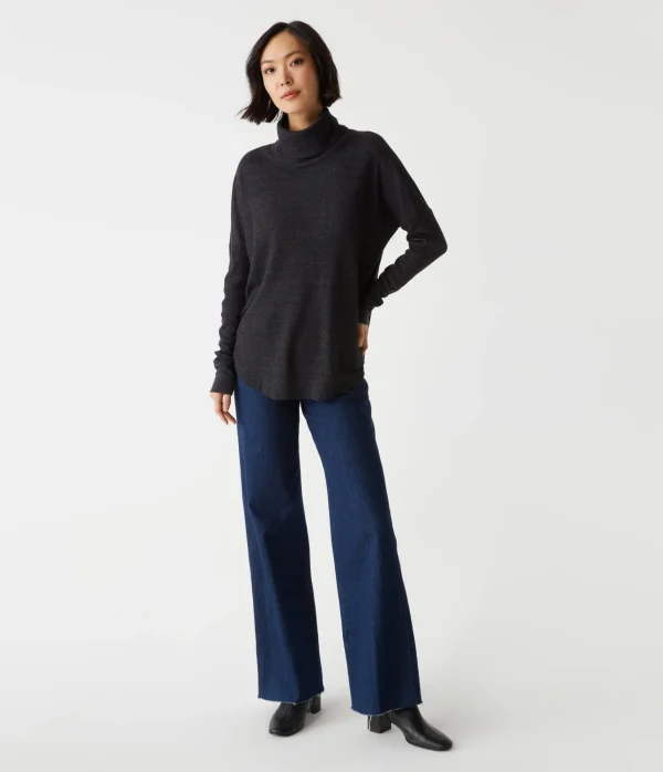Michael Stars Marcy Thermal Tunic- T-Shirts | Loungewear