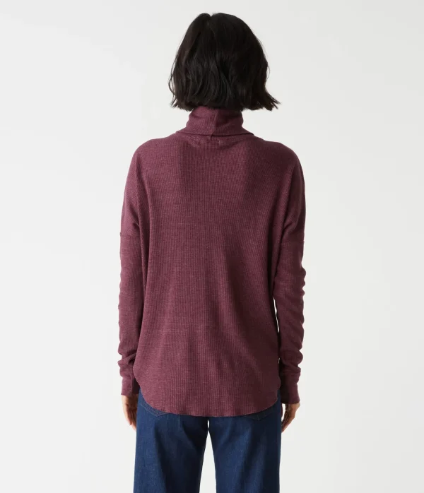 Michael Stars Marcy Thermal Tunic- T-Shirts | Loungewear
