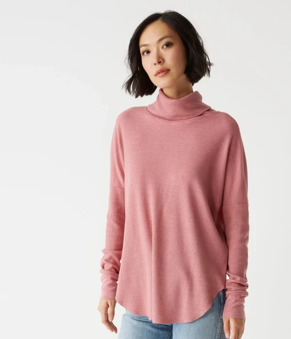 Michael Stars Marcy Thermal Tunic- T-Shirts | Loungewear