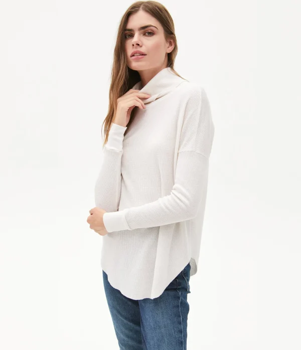 Michael Stars Marcy Thermal Tunic- T-Shirts | Loungewear