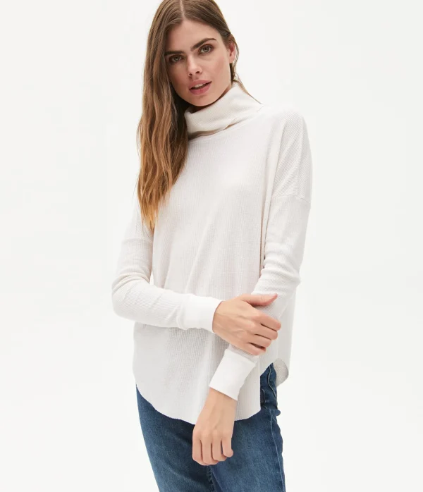 Michael Stars Marcy Thermal Tunic- T-Shirts | Loungewear