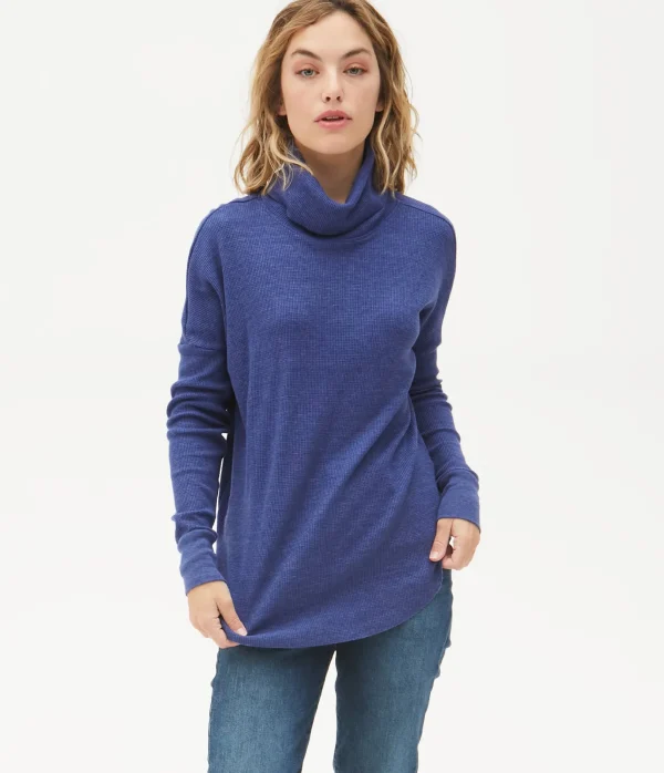 Michael Stars Marcy Thermal Tunic- T-Shirts | Loungewear
